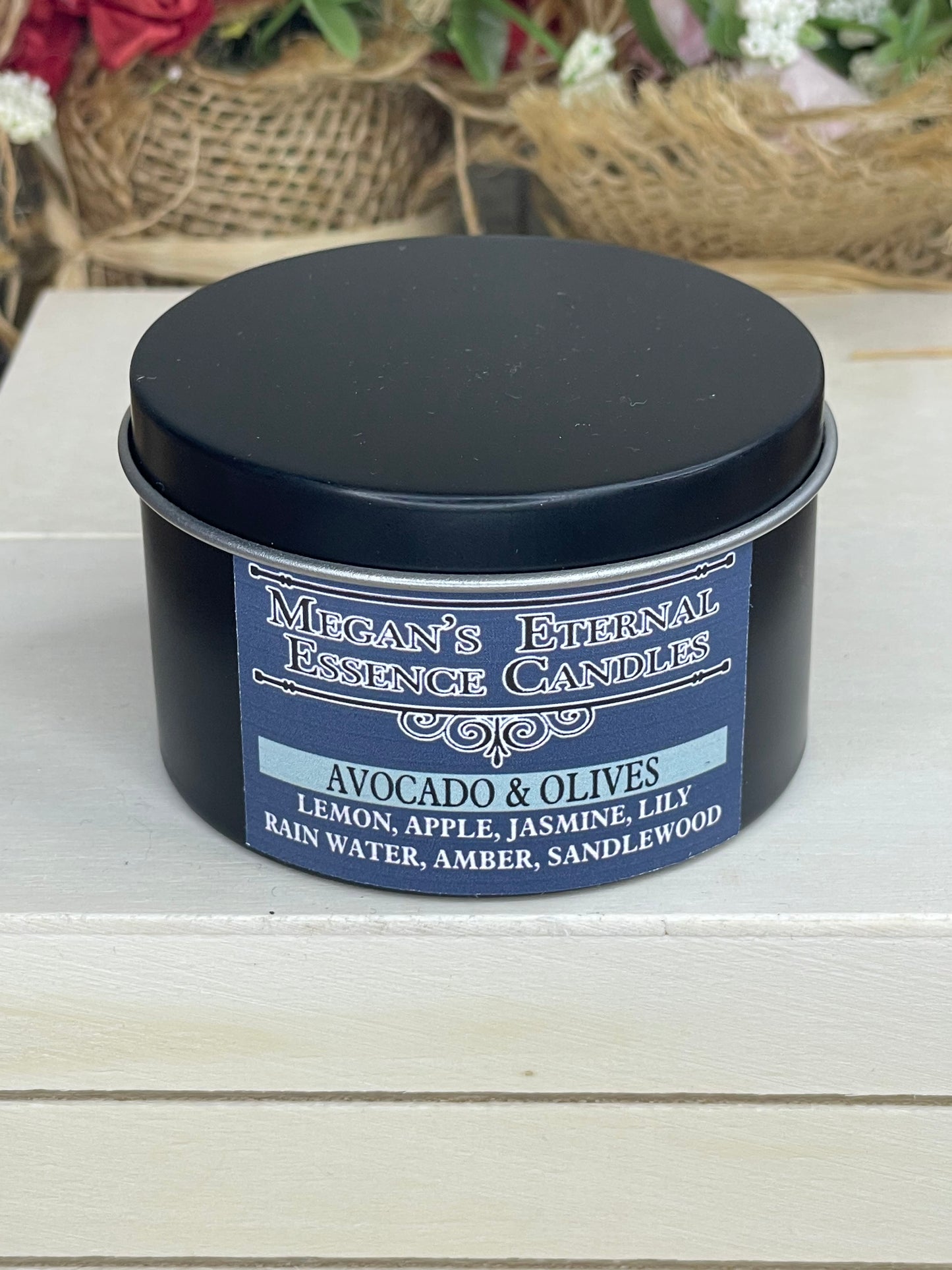 4 OZ. TIN CANDLES