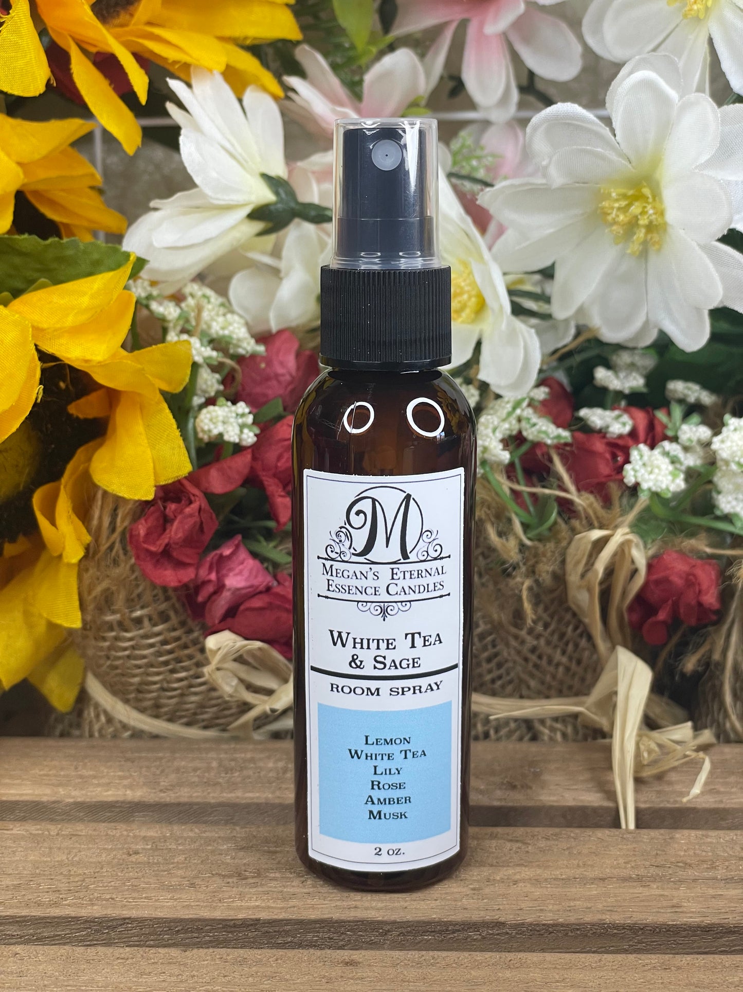 White Tea And Sage Room Spray 2oz